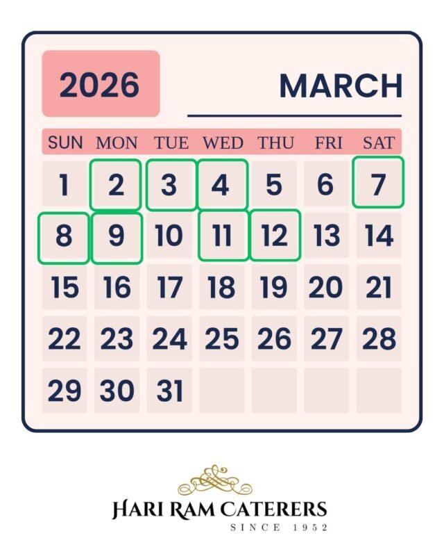 🌸Marriage Dates in March 2026 – Hindu Panchang